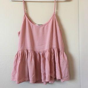 Pink string Top
